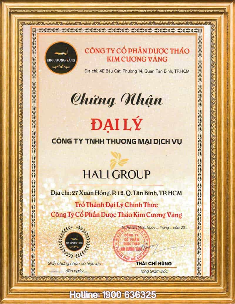 đồng trùng hạ thảo kim cương vàng