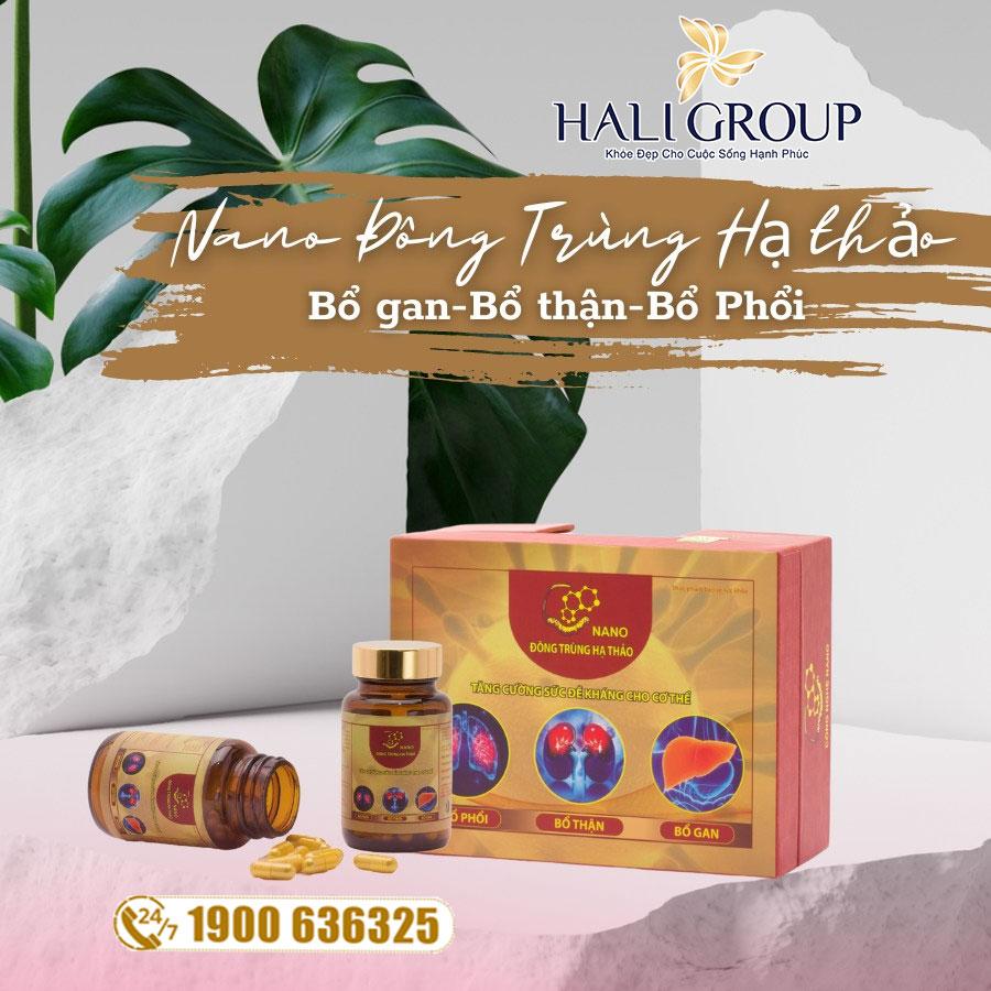 công dụng Viên Nano Đông Trùng Hạ Thảo 3 Bổ