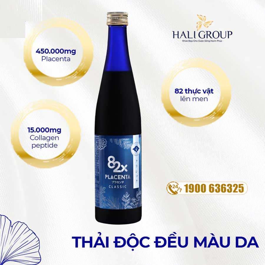 Nước Uống Placenta 82X Classic Nhật Bản