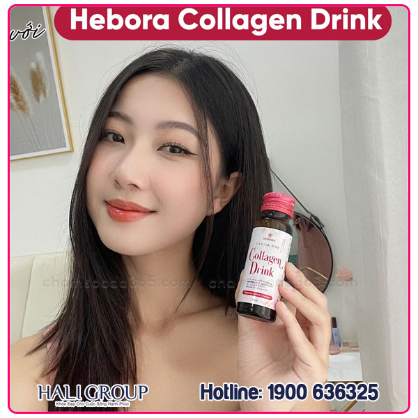 review nước uống hebora collagen drink