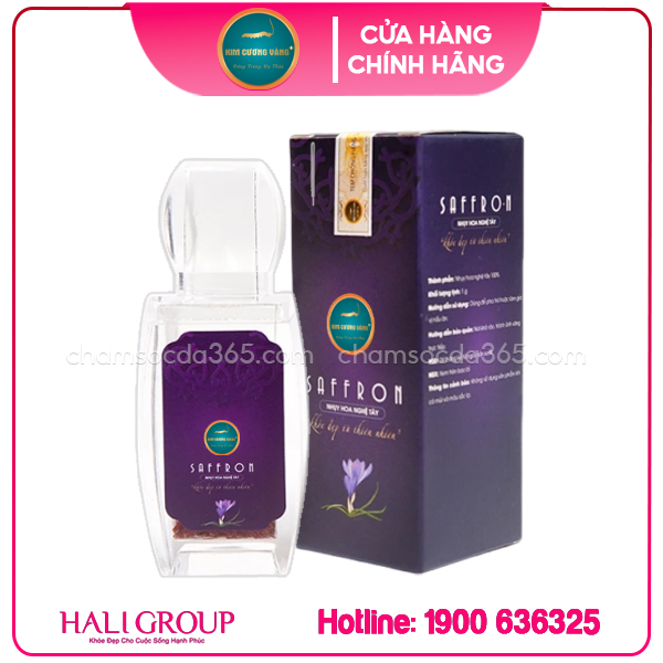 Saffron - Nhụy Hoa Nghệ Tây Kim Cương Vàng