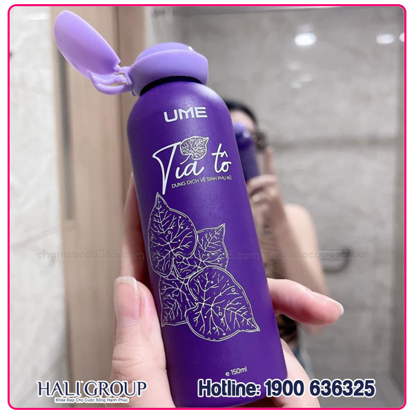 dung dịch vệ sinh tía tô ume review