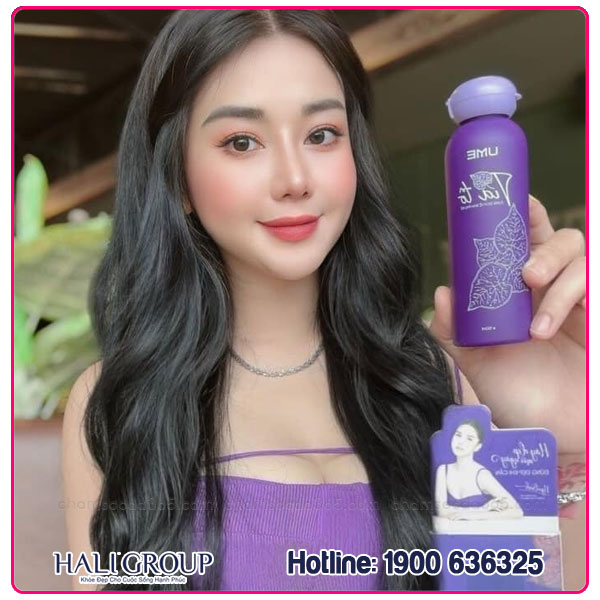 review dung dịch vệ sinh tía tô ume