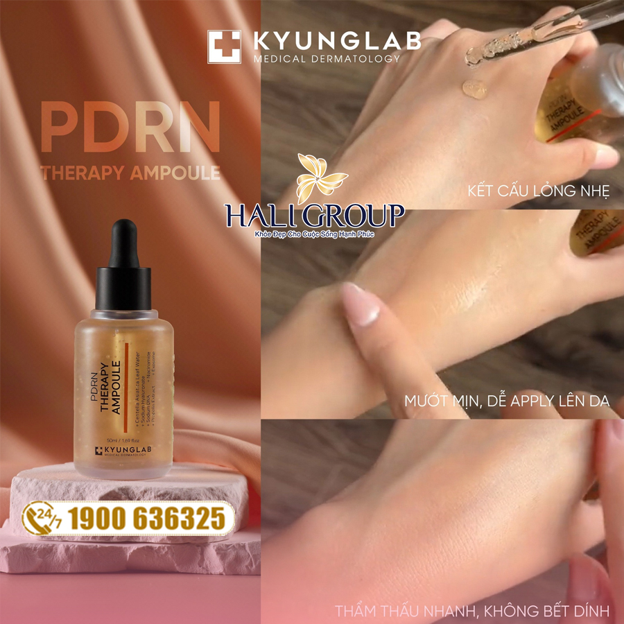 review serum tế bào gốc pdrn kyunglab