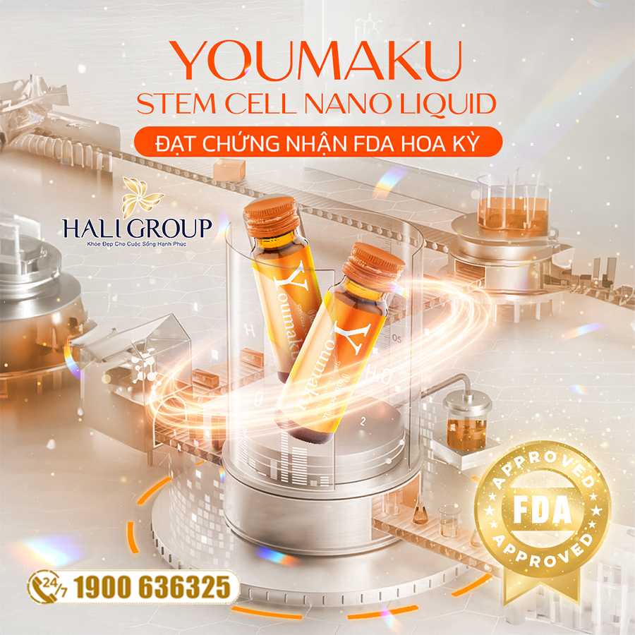 Youmaku Stem Cell Nano Liquid chứng nhận Youmaku Stem Cell Nano Liquid
