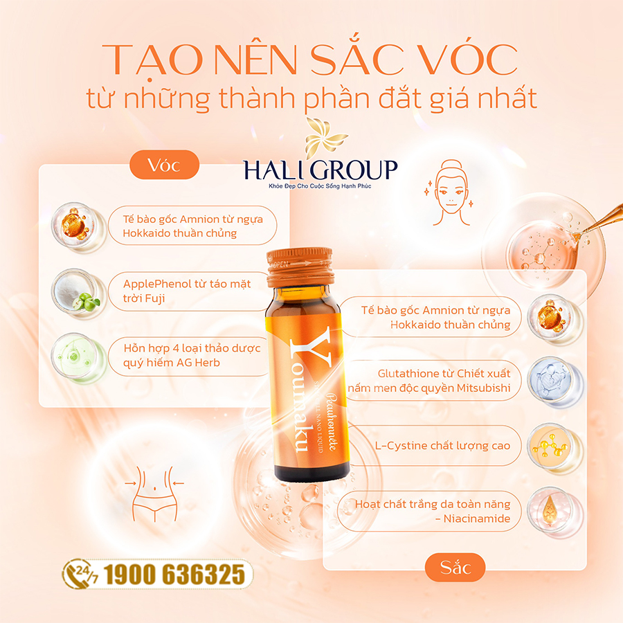 Youmaku Stem Cell Nano Liquid thành phần Youmaku Stem Cell Nano Liquid