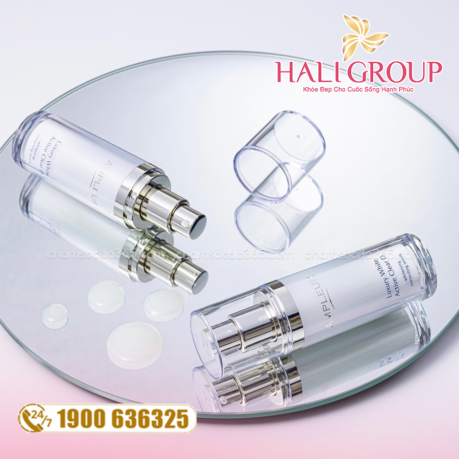 công dụng Tinh Chất Làm Sáng Ampleur Luxury White Active Clear D
