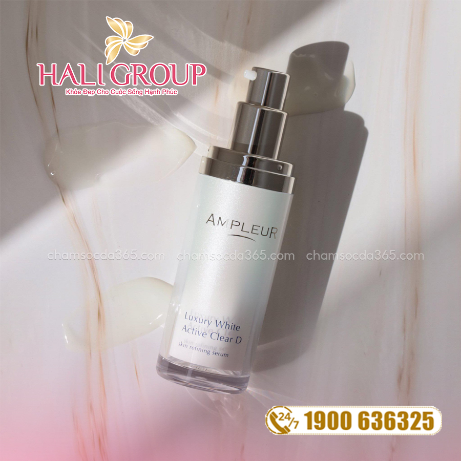 thành phần Tinh Chất Làm Sáng Ampleur Luxury White Active Clear D