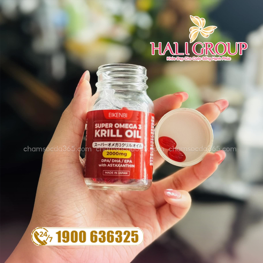 đối tượng sử dụng Viên Uống Dầu Nhuyễn Thể Super Omega 3 Krill Oil 2000mg Eikenbi