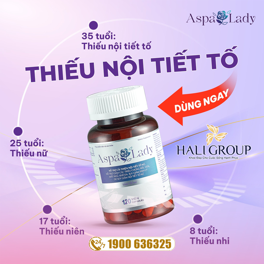 đối tượng sử dụng viên uống cân bằng nội tiết tố nữ Aspa Lady