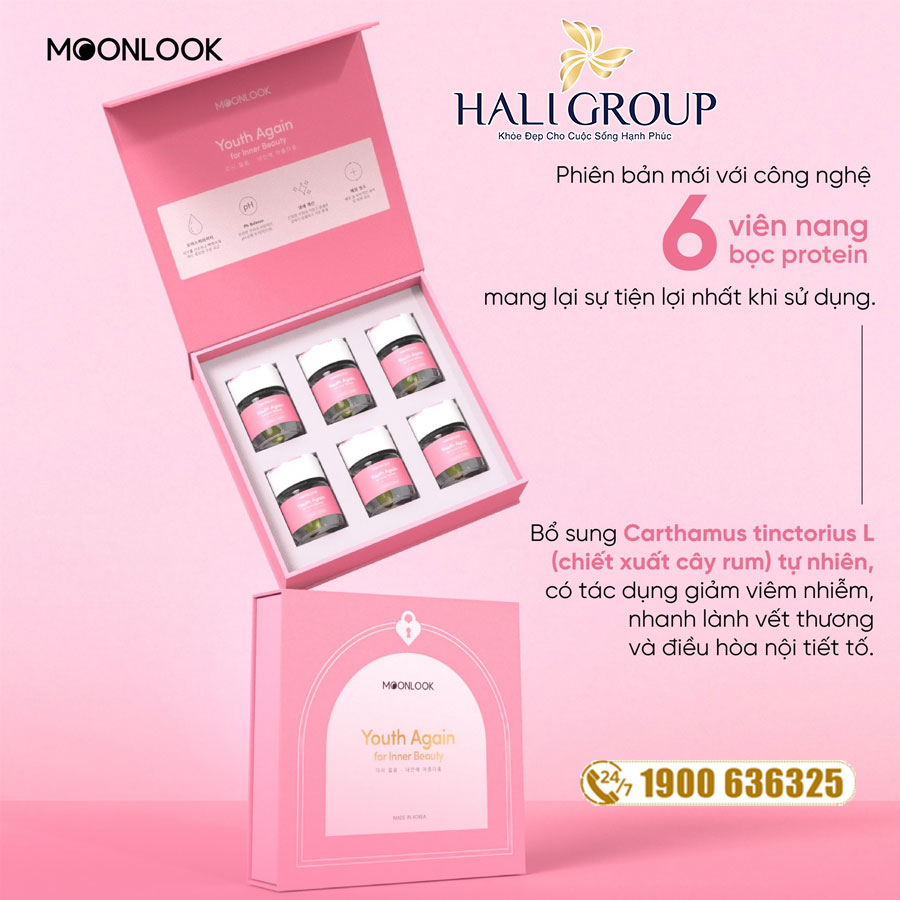 thành phần viên đặt phụ khoa ngọc tình yêu moonlook phiên bản mới