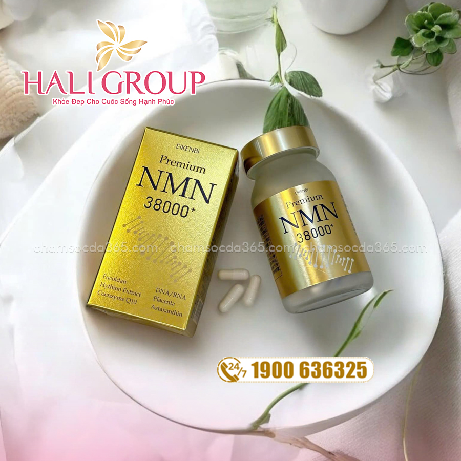Viên Uống Premium NMN 38000+ Eikenbi Nhật Bản