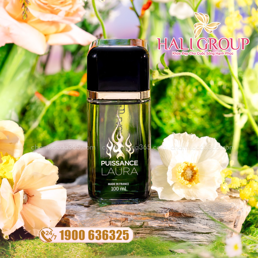 tầng hương Nước Hoa Nam Puissance Laura No9 – Laura Paris Nhật Kim Anh