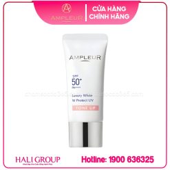 Kem Chống Nắng Nâng Tone Ampleur Luxury White W Protect UV Tone Up
