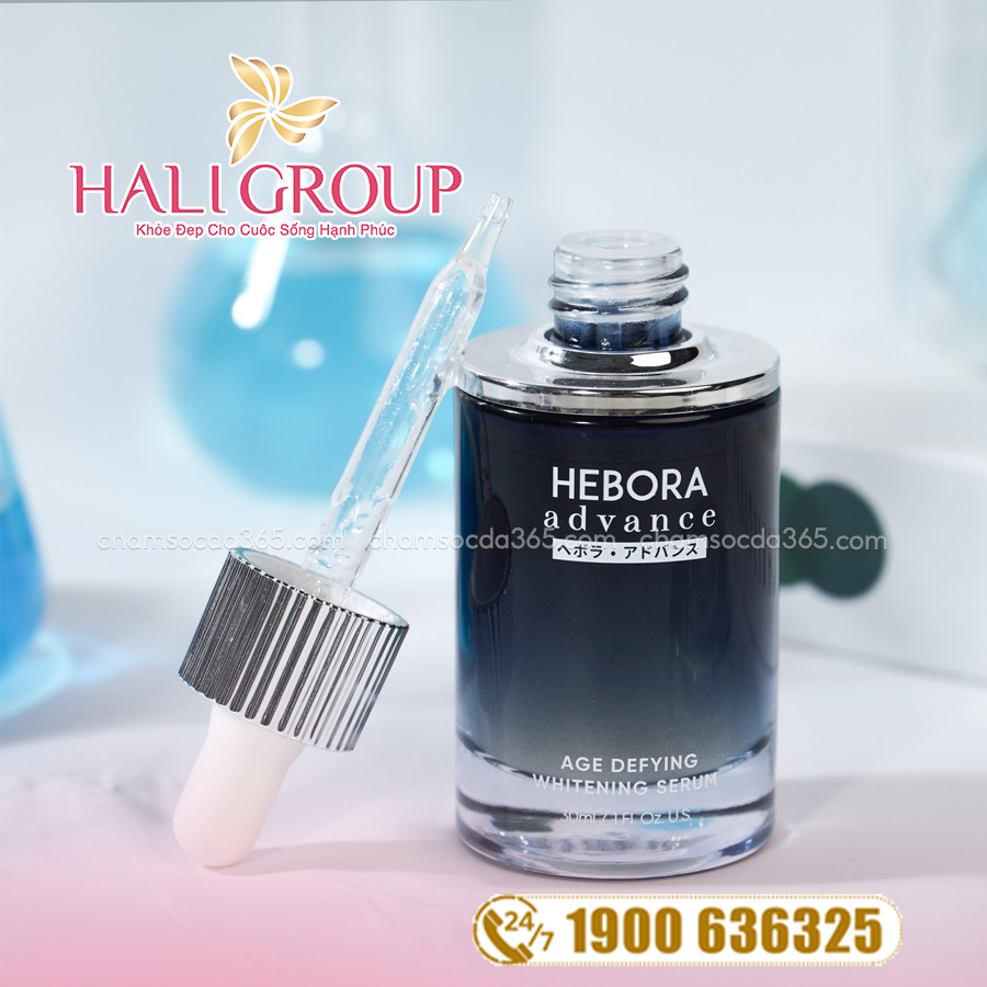 Serum Dưỡng Sáng Da Giảm Nếp Nhăn Hebora Advance Age Defying Whitening Serum