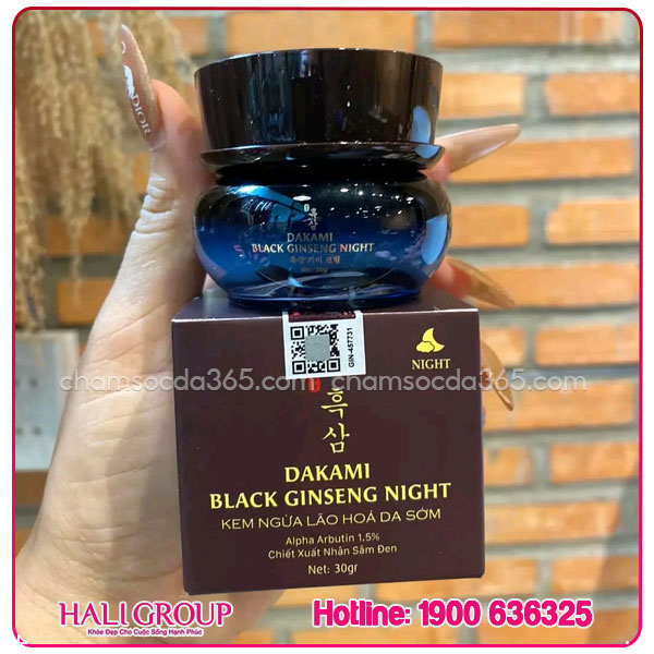 Kem Sâm Đen Dakami Black Ginseng (Ngày Và Đêm) - Ảnh 5