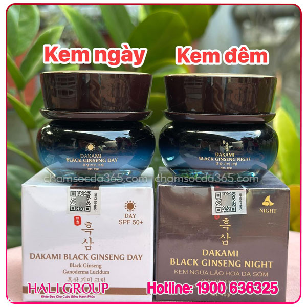 Kem Sâm Đen Dakami Black Ginseng (Ngày Và Đêm) - Ảnh 6