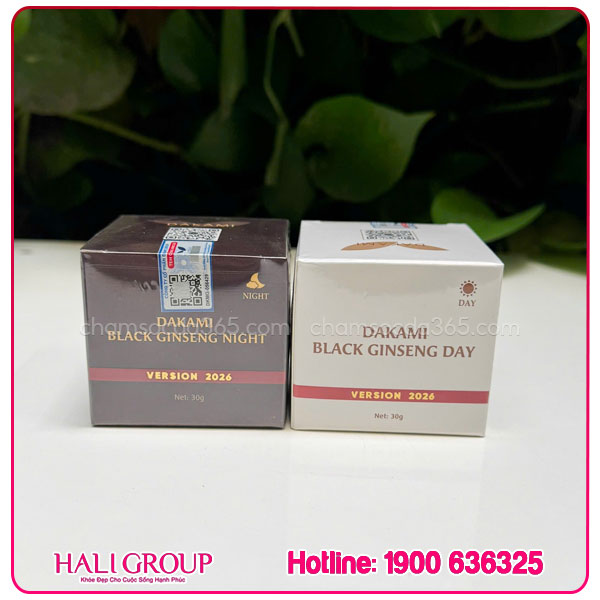 Kem Sâm Đen Dakami Black Ginseng (Ngày Và Đêm) - Ảnh 3