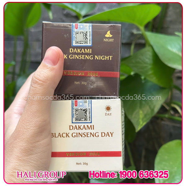 Kem Sâm Đen Dakami Black Ginseng (Ngày Và Đêm) - Ảnh 2