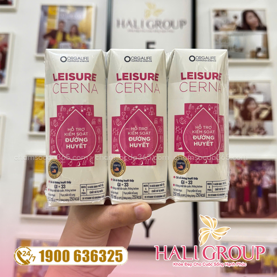 cách dùng Thực Phẩm Dinh Dưỡng Y Học Leisure Cerna