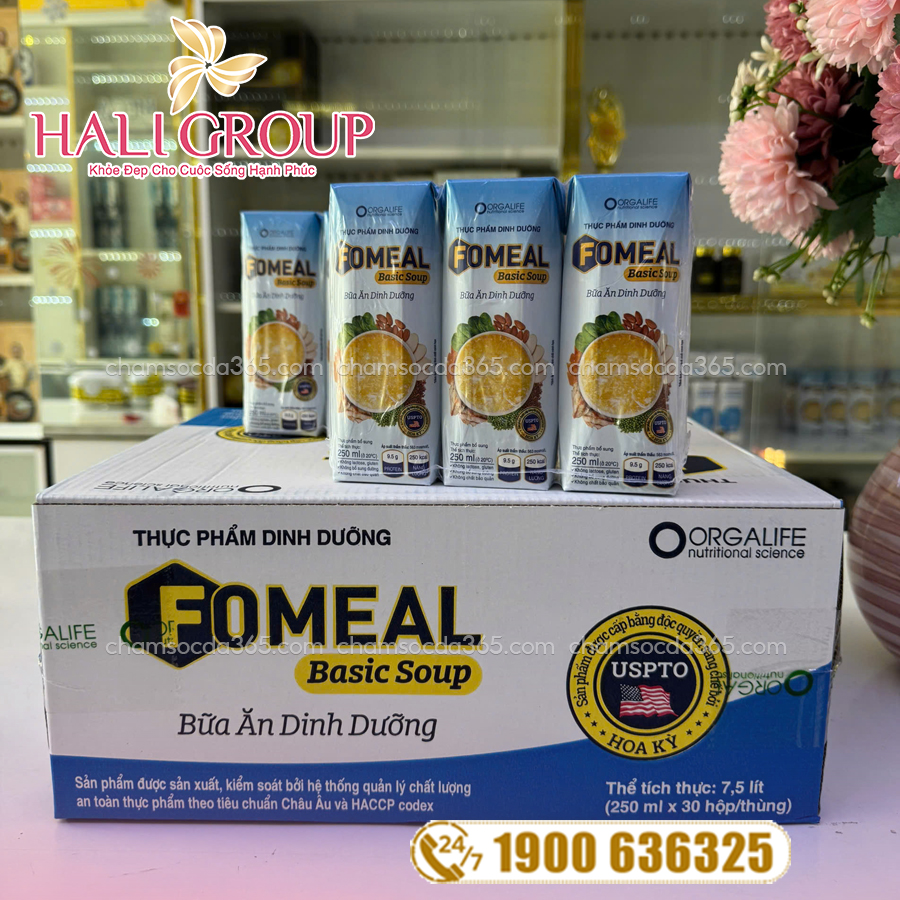 công dụng Thực Phẩm Dinh Dưỡng Fomeal Basic Soup 