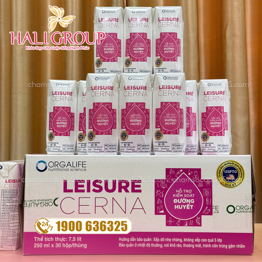 công dụng Thực Phẩm Dinh Dưỡng Y Học Leisure Cerna