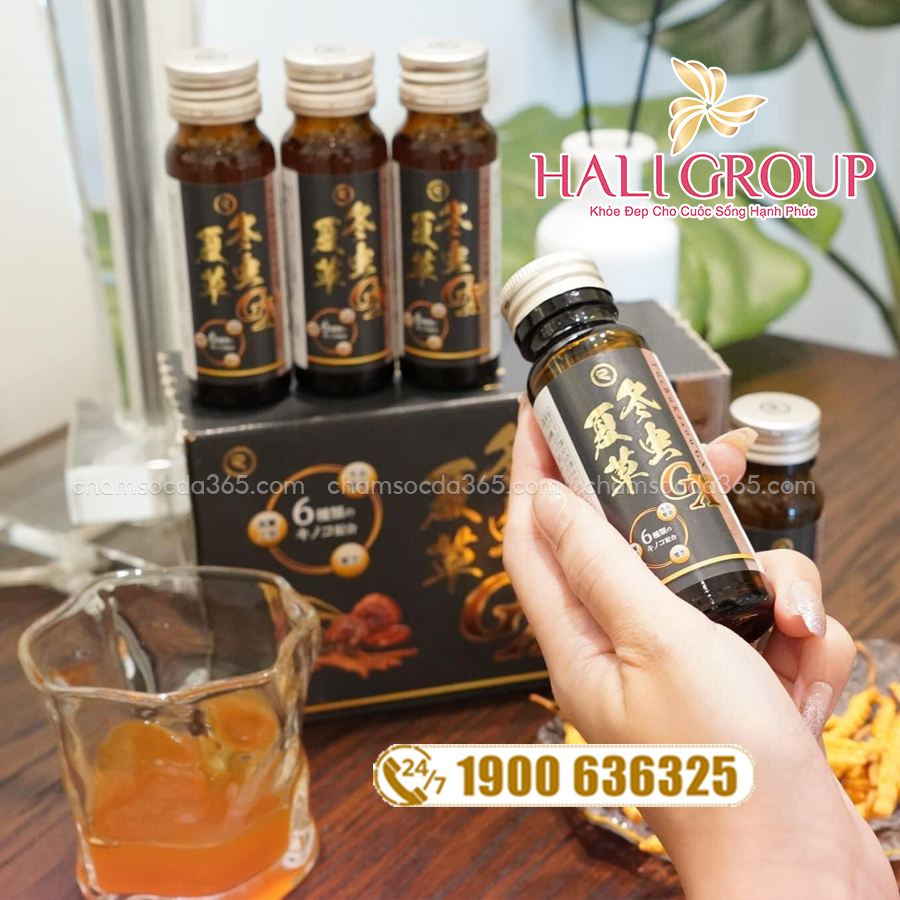 Nước Uống Đông Trùng Hạ Thảo Tochukasou GX Drink Nhật Bản