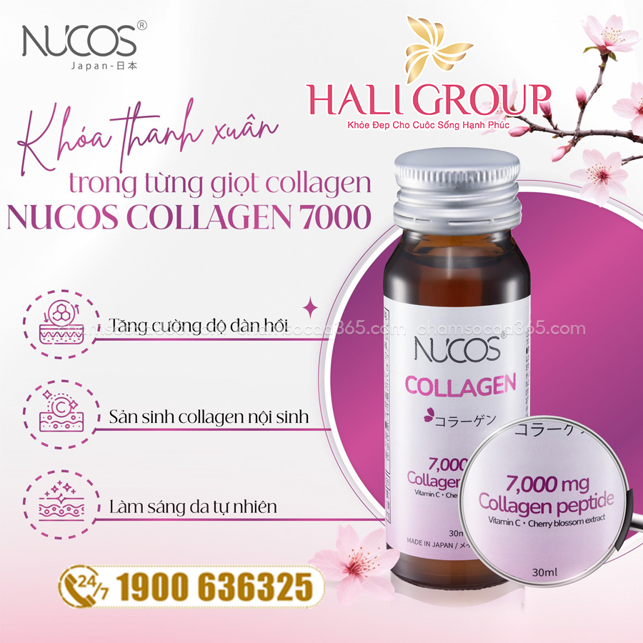 Nước Collagen Nucos 7000 Nhật Bản