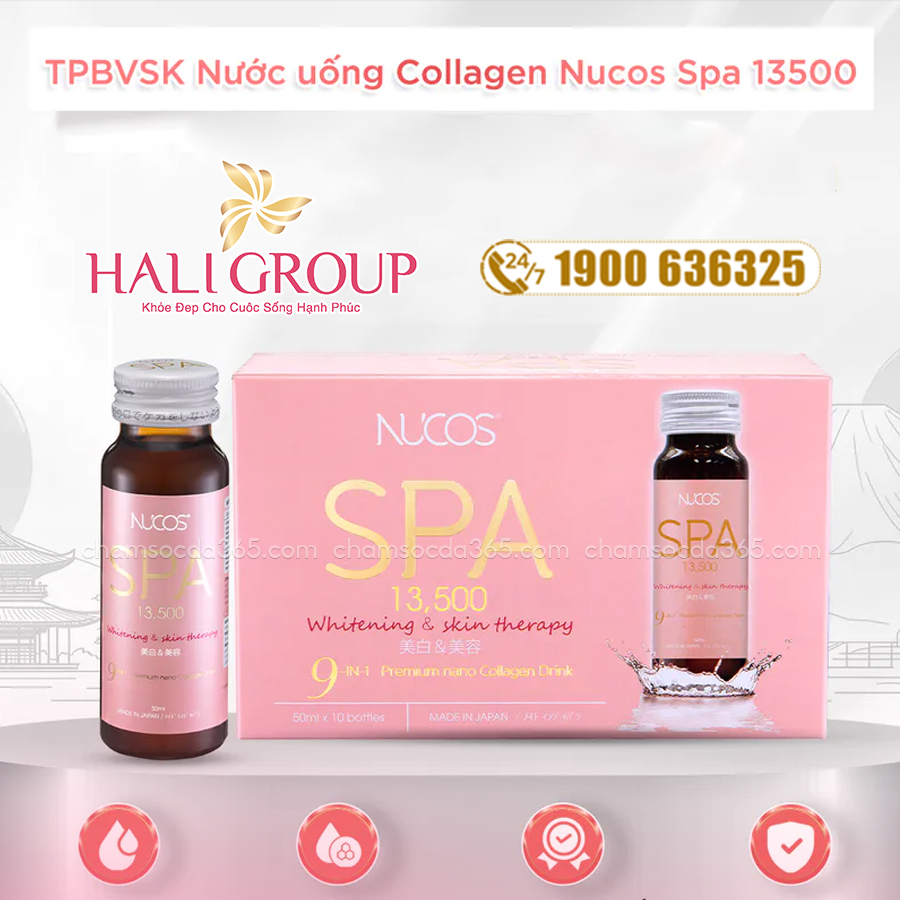 Nước Uống Collagen Nucos SPA 13.500 Nhật Bản mẫu mới