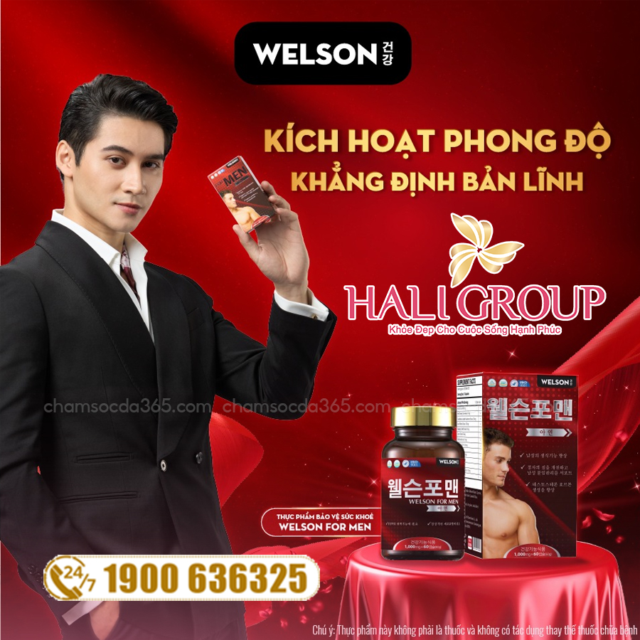 Viên Welson For Men Hỗ Trợ Tăng Cường Sinh Lý Nam
