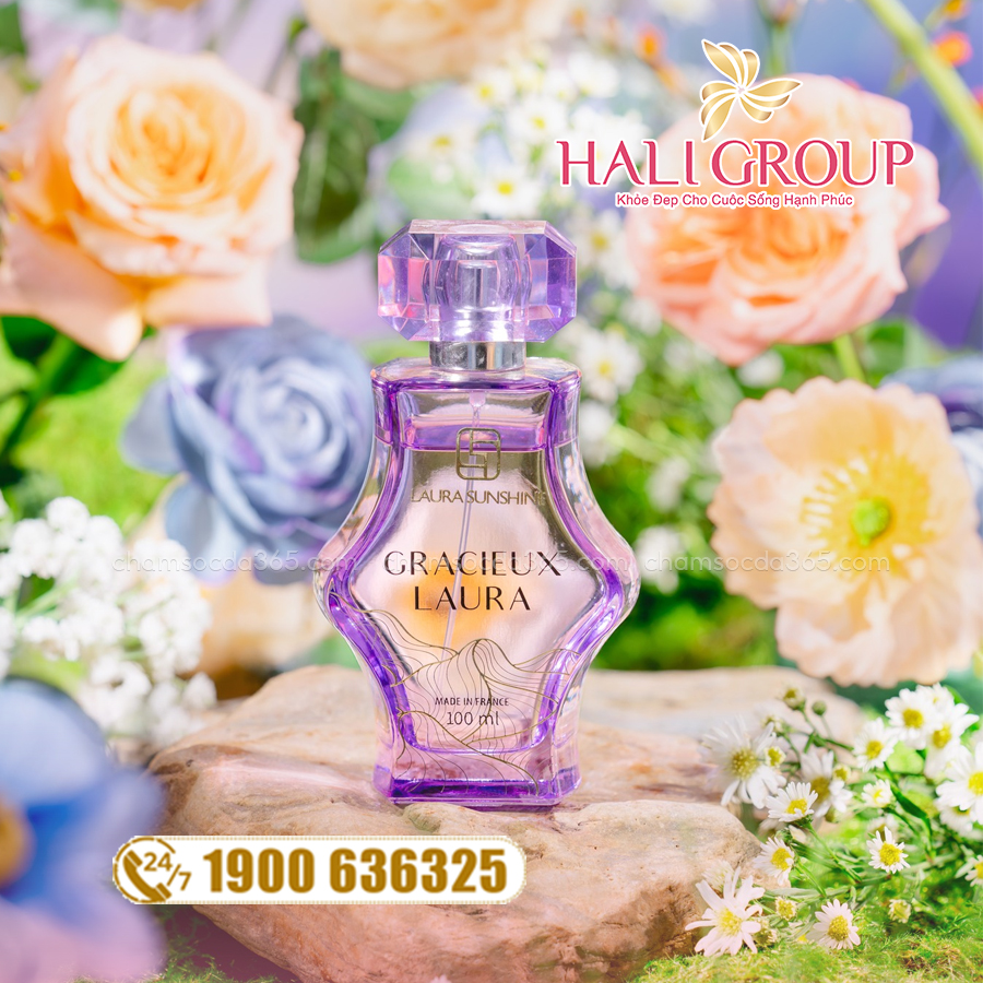 tầng hương của Nước Hoa Nữ Gracieux Laura No6 – Laura Paris Nhật Kim Anh