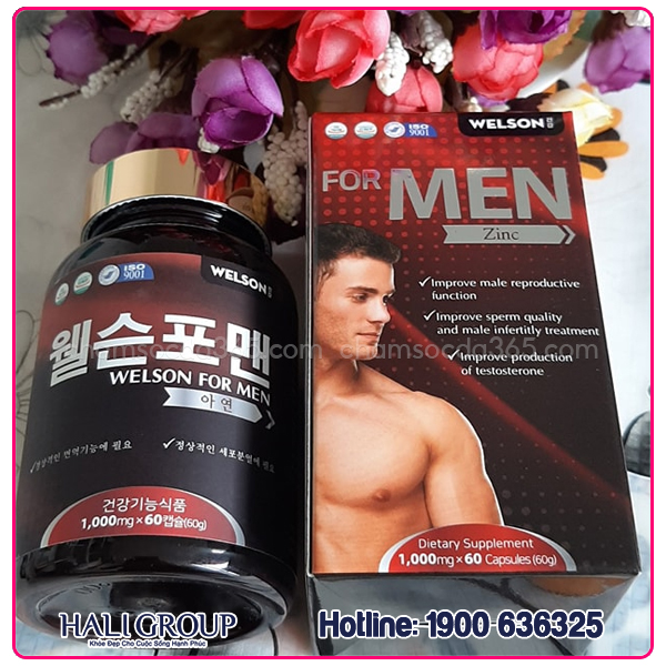 review Viên Uống Welson For Men Hỗ Trợ Tăng Cường Sinh Lý Nam