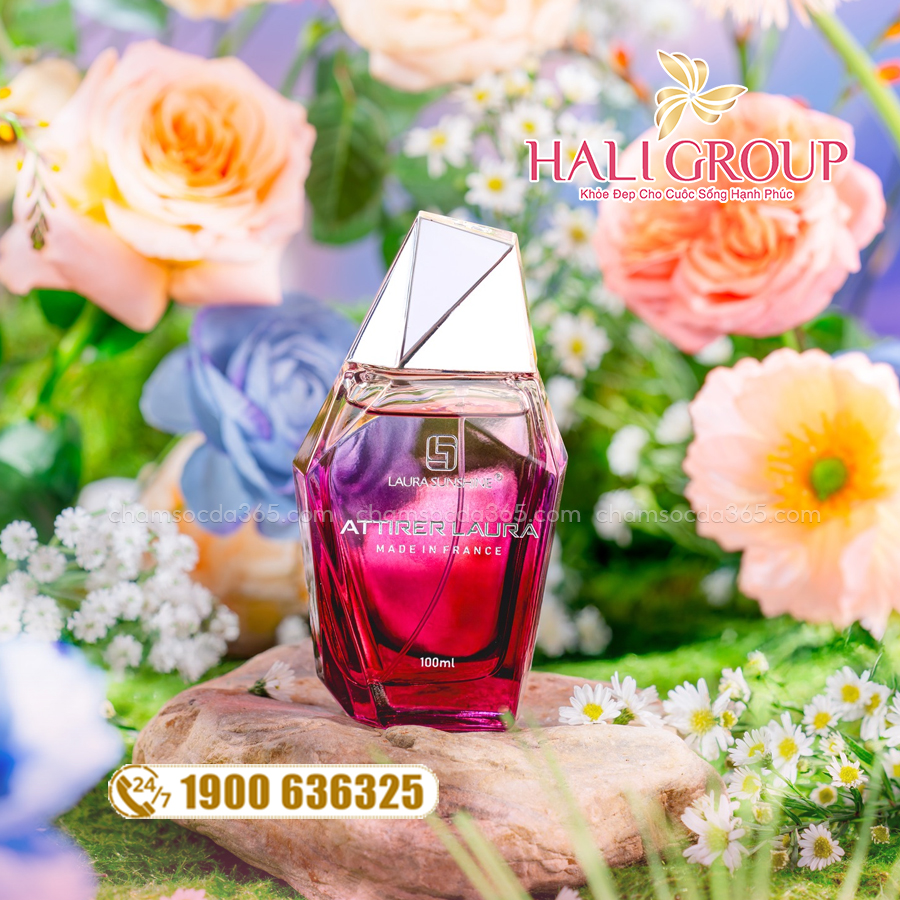 tầng hương Nước Hoa Nữ Attirer Laura No8 – Laura Paris Nhật Kim Anh