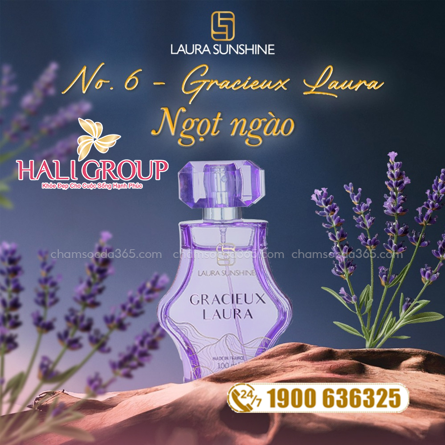 thành phần Nước Hoa Nữ Gracieux Laura No6 – Laura Paris Nhật Kim Anh