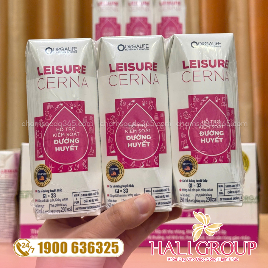 thành phần Thực Phẩm Dinh Dưỡng Y Học Leisure Cerna