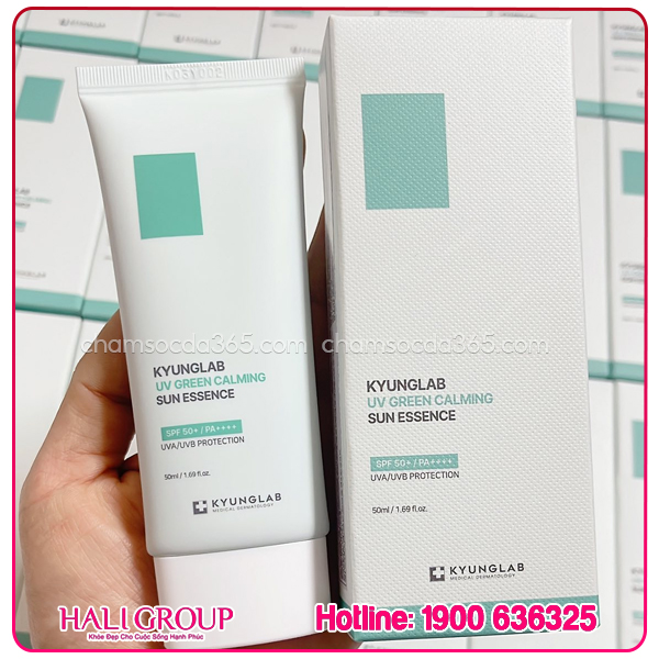 Kem Chống Nắng Nâng Tone KyungLab UV Green Calming Sun Essence - Ảnh 2