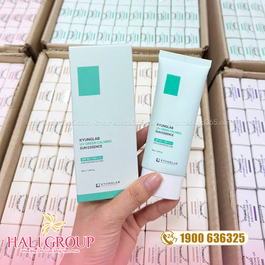 công dụng Kem Chống Nắng Nâng Tone KyungLab UV Green Calming Sun Essence