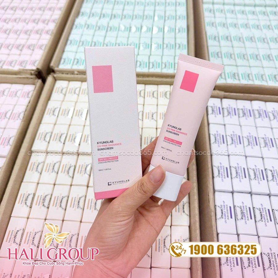 công dụng Kem Chống Nắng Nâng Tone KyungLab UV Pink Radiance Sunscreen