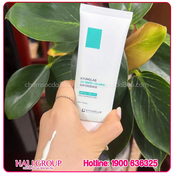 review Kem Chống Nắng Nâng Tone KyungLab UV Green Calming Sun Essence