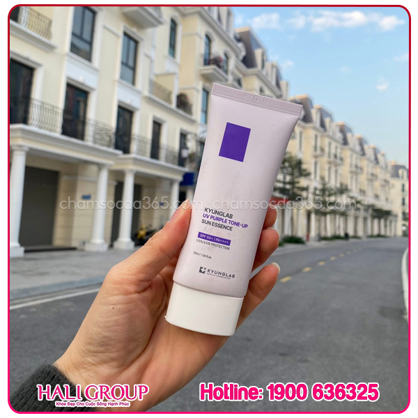 Kem Chống Nắng Nâng Tone KyungLab UV Purple Tone-Up Sun Essence review