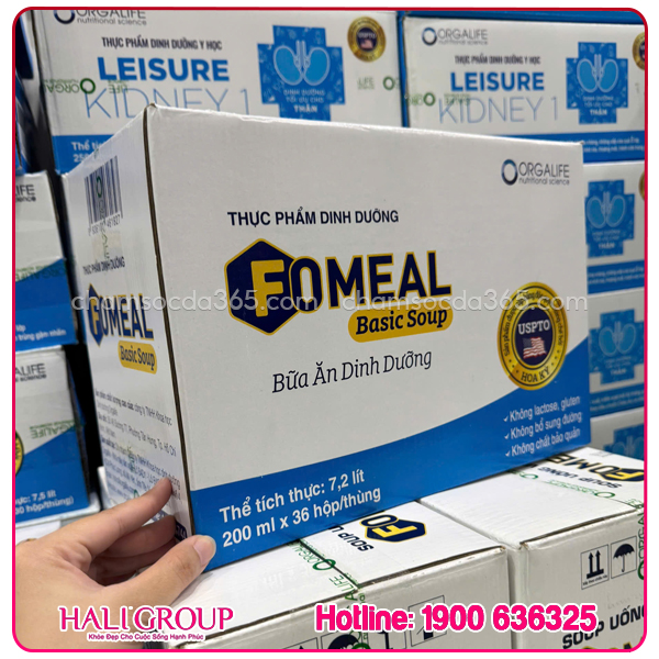 Thực Phẩm Dinh Dưỡng Fomeal Basic Soup (Thùng 36 Hộp x 200ml) - Ảnh 2