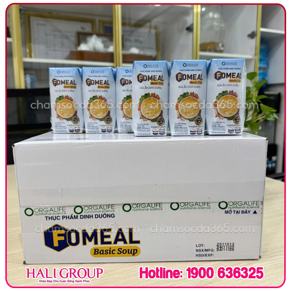 Thực Phẩm Dinh Dưỡng Fomeal Basic Soup (Thùng 36 Hộp x 200ml) - Ảnh 3