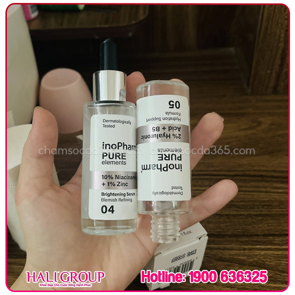 Tinh Chất Dưỡng Ẩm, Giảm Mụn & Sáng Da Inopharm 10% Niacinamide + 1% Zinc Bulgaria review