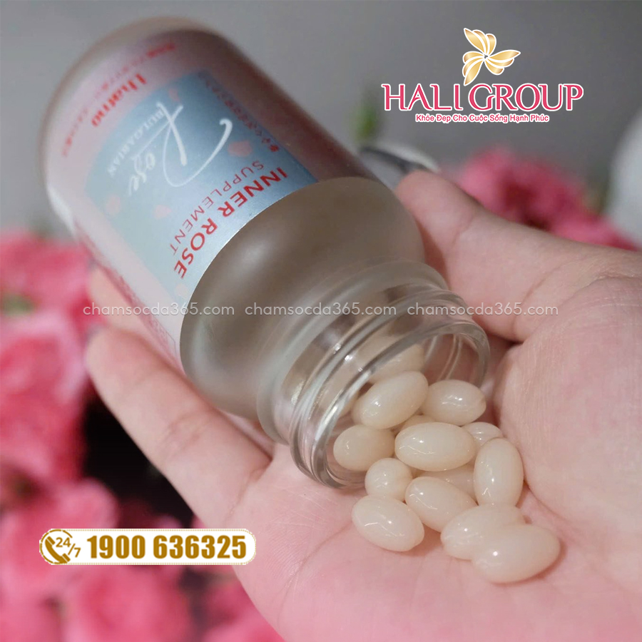 cách dùng Viên Uống Hỗ Trợ Thơm Cơ Thể Inner Rose Lhamo Nhật Bản