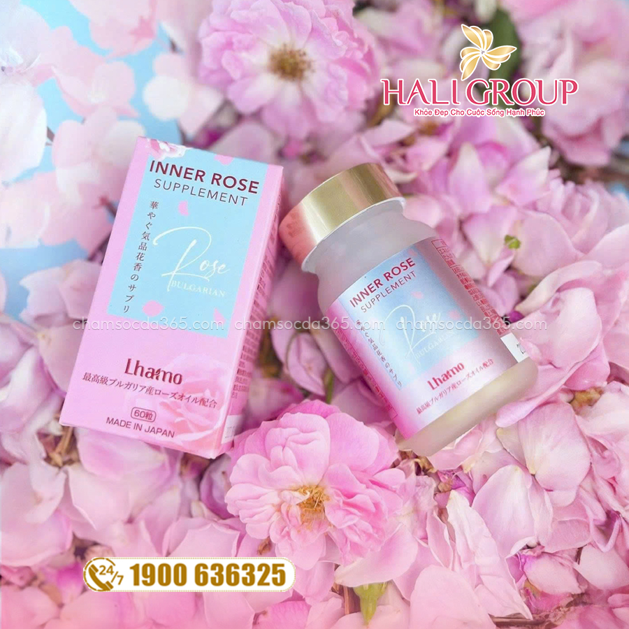 Viên Thơm Cơ Thể Inner Rose Lhamo Nhật Bản
