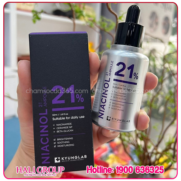 Tinh Chất Dưỡng Sáng Da KyungLab Niacinol 21% Ampoule Cao Cấp review