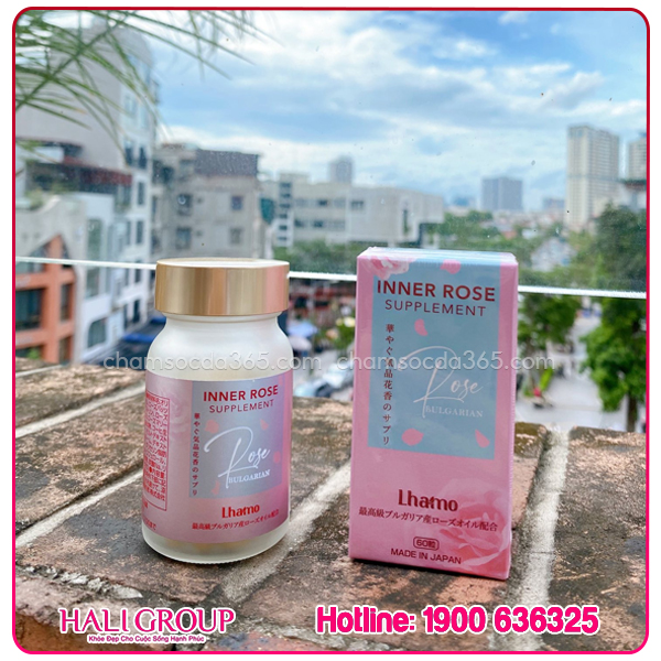 Viên Uống Hỗ Trợ Thơm Cơ Thể Inner Rose Lhamo Nhật Bản review