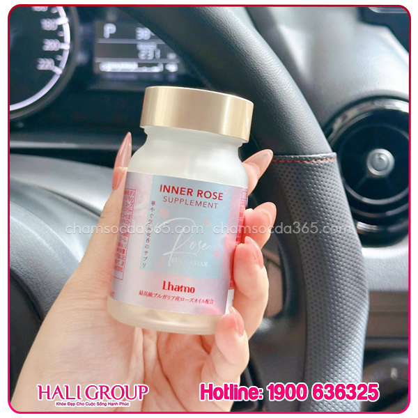 review Viên Uống Hỗ Trợ Thơm Cơ Thể Inner Rose Lhamo Nhật Bản