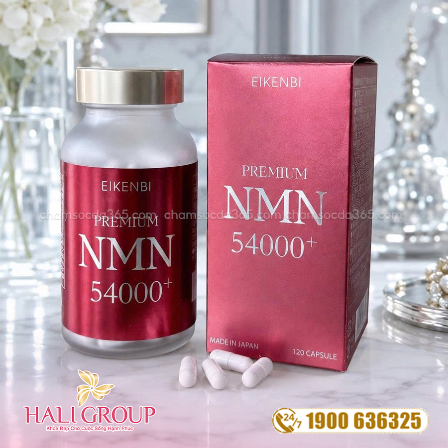 thành phần Viên Uống Premium NMN 54000+ Eikenbi Nhật Bản