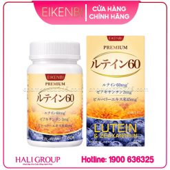 Viên Uống Bổ Mắt Eikenbi Premium Lutein 60 Nhật Bản